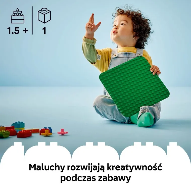 LEGO DUPLO, Zielona płytka konstrukcyjna, 10460