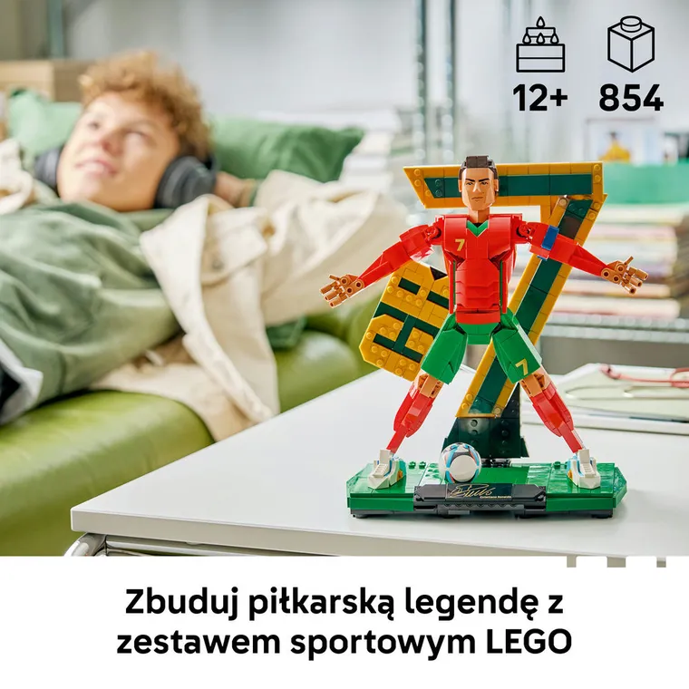 LEGO Editions, Cristiano Ronaldo - piłkarska legenda, 43016