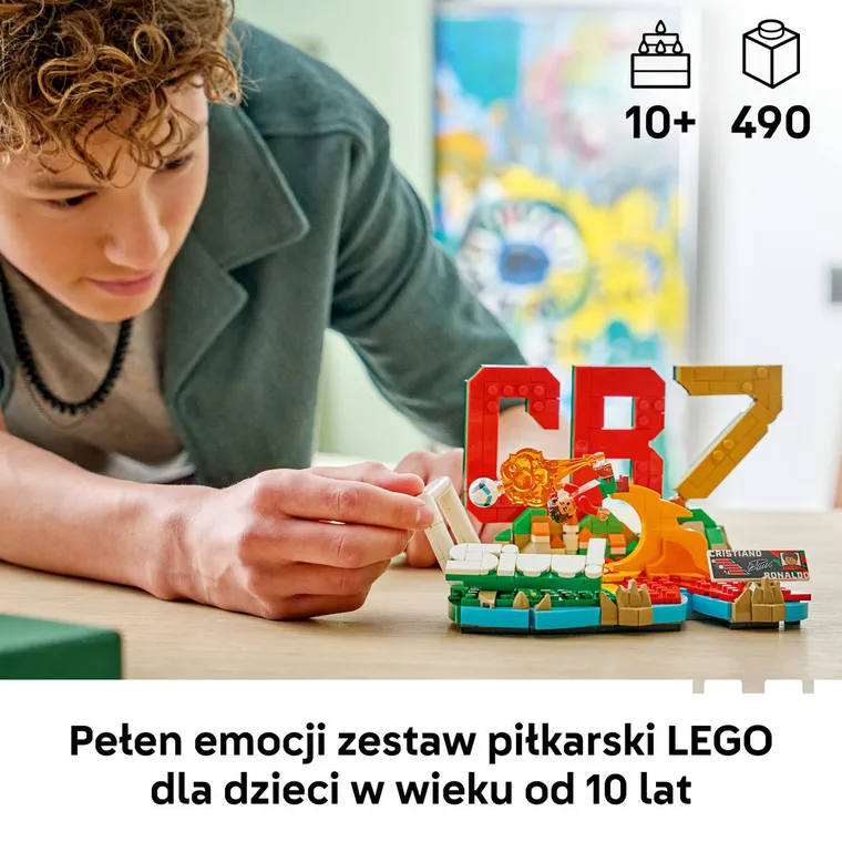 LEGO Editions, Cristiano Ronaldo - piłkarskie momenty, 43012