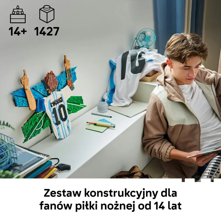 LEGO Editions, Lionel Messi - cieszynka, 43018