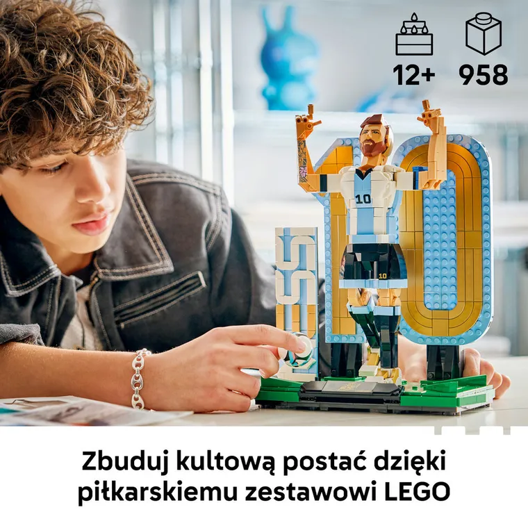 LEGO Editions, Lionel Messi - piłkarska legenda, 43015