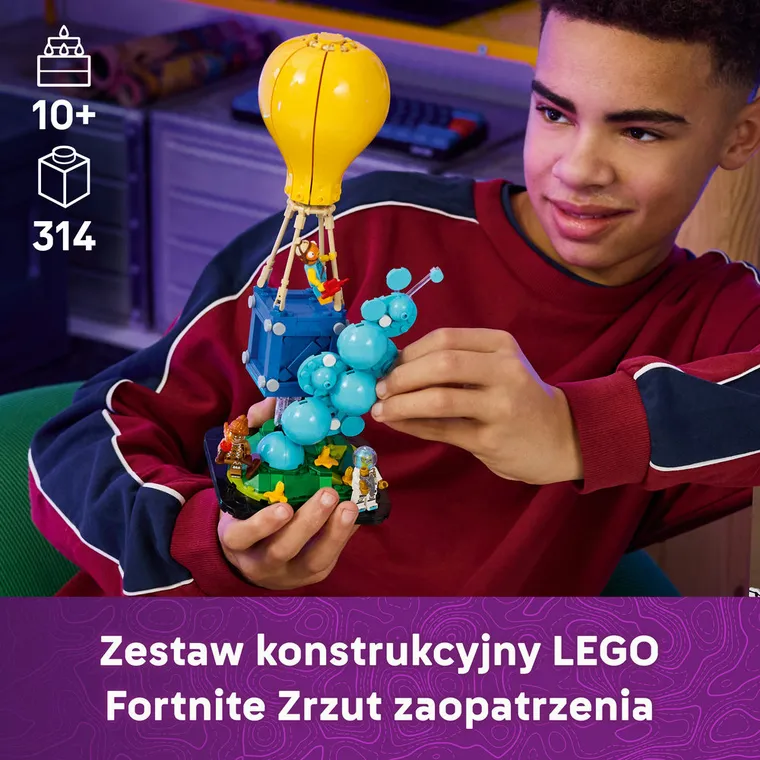 LEGO Fortnite, Zrzut zaopatrzenia, 77080