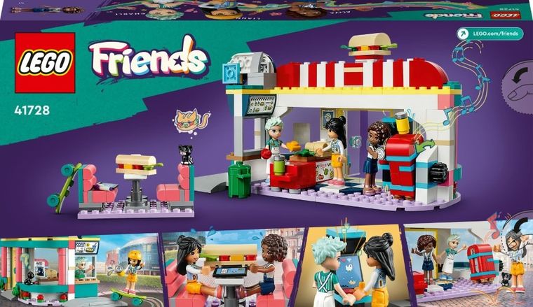 LEGO Friends, Bar w śródmieściu Heartlake, 41728