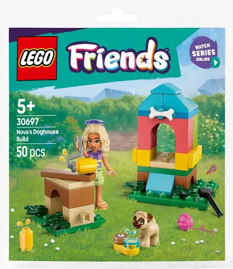 LEGO Friends, Buda dla psa Novy, 30697