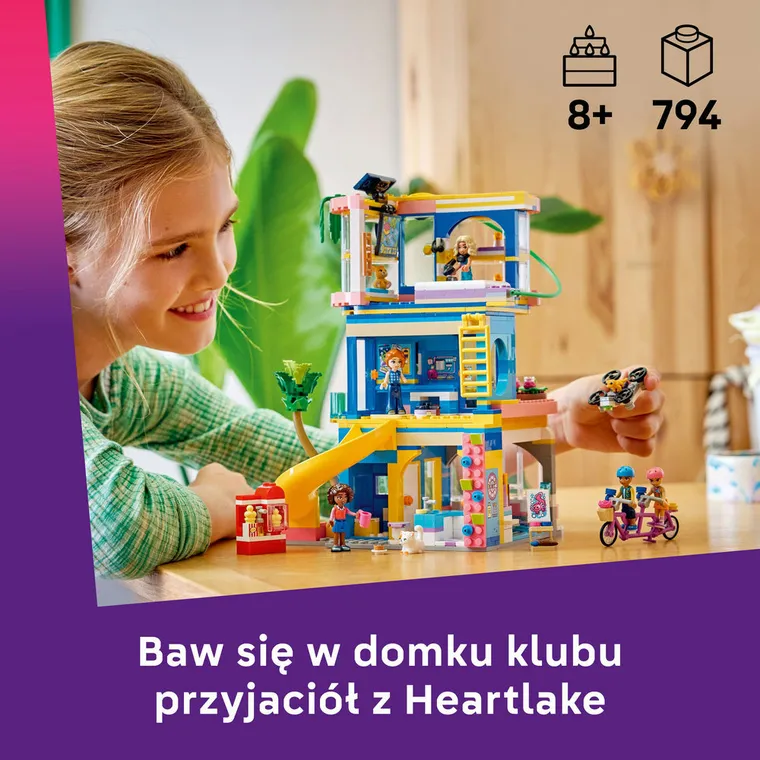 LEGO Friends, Domek klubu przyjaciół z Heartlake, 42689