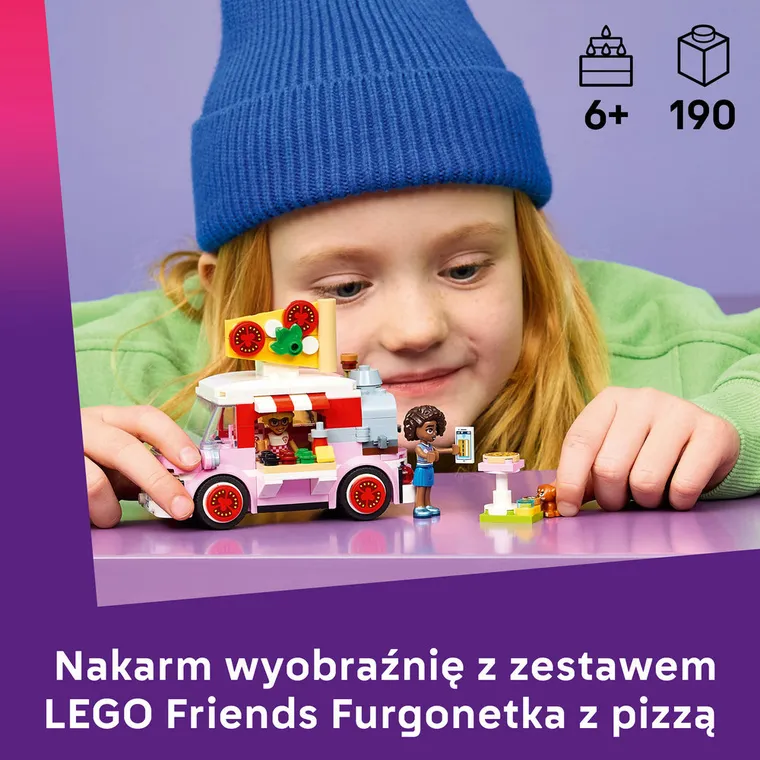 LEGO Friends, Furgonetka z pizzą, 42694