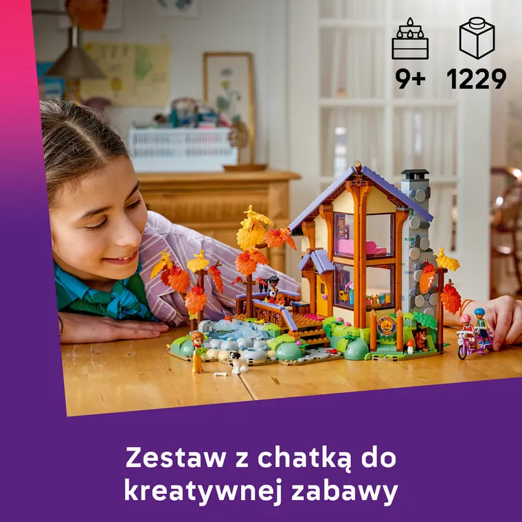 LEGO Friends, Jesienna leśna chatka, 42705