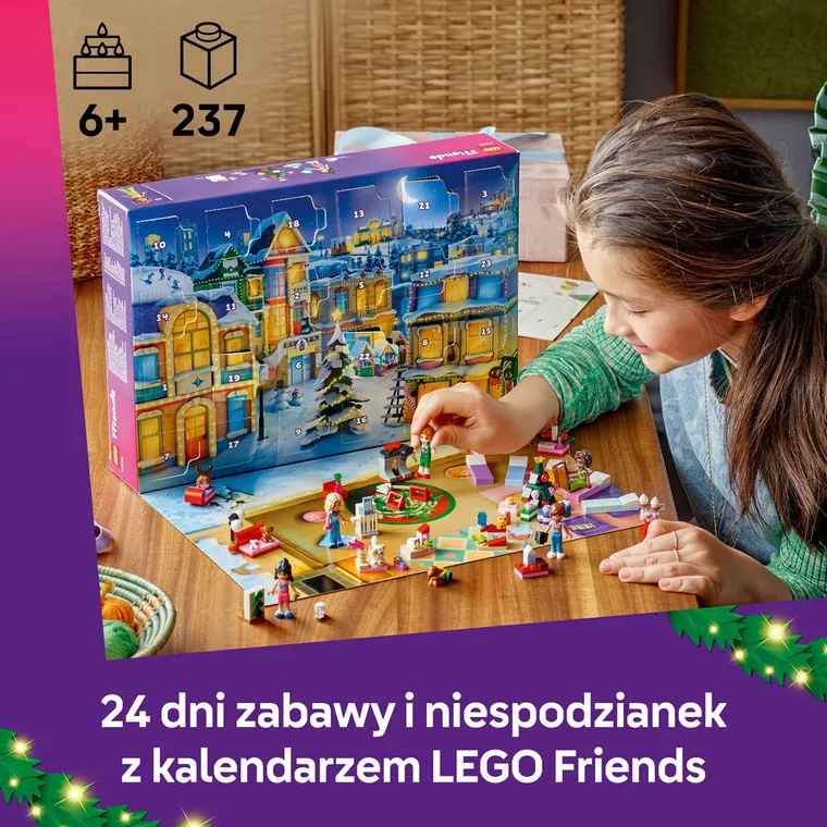 LEGO Friends, Kalendarz adwentowy na 2025 rok, 42668