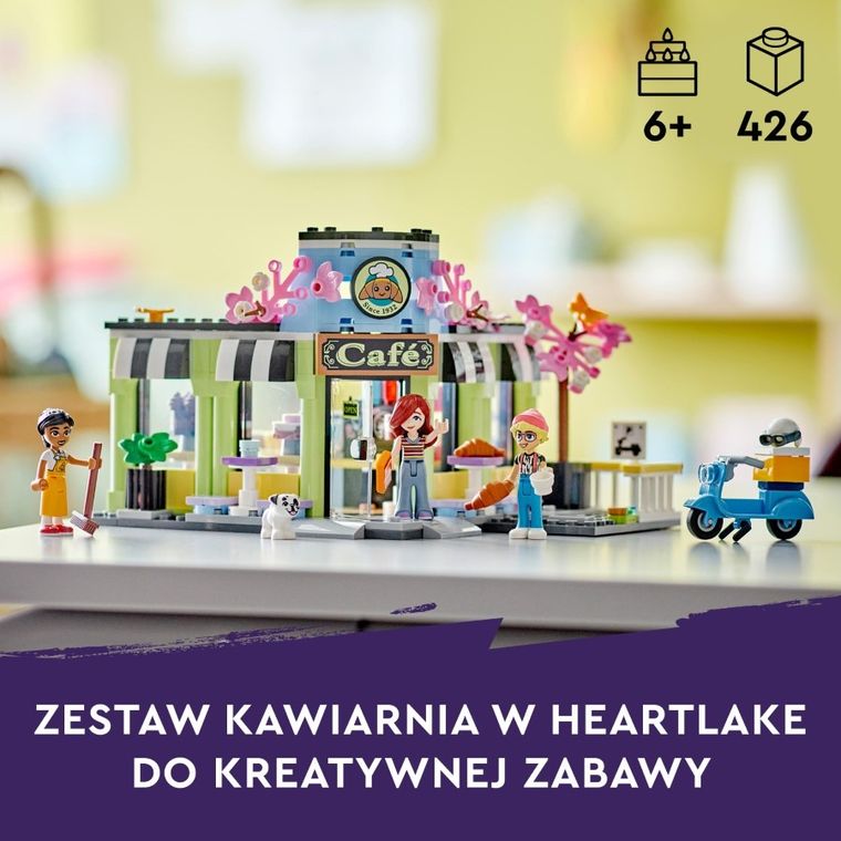 LEGO Friends, Kawiarnia w Heartlake, 42618