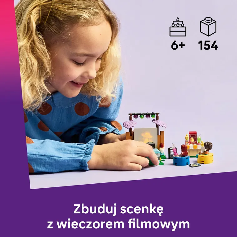 LEGO Friends, Maraton filmowy przyjaciółek, 42642