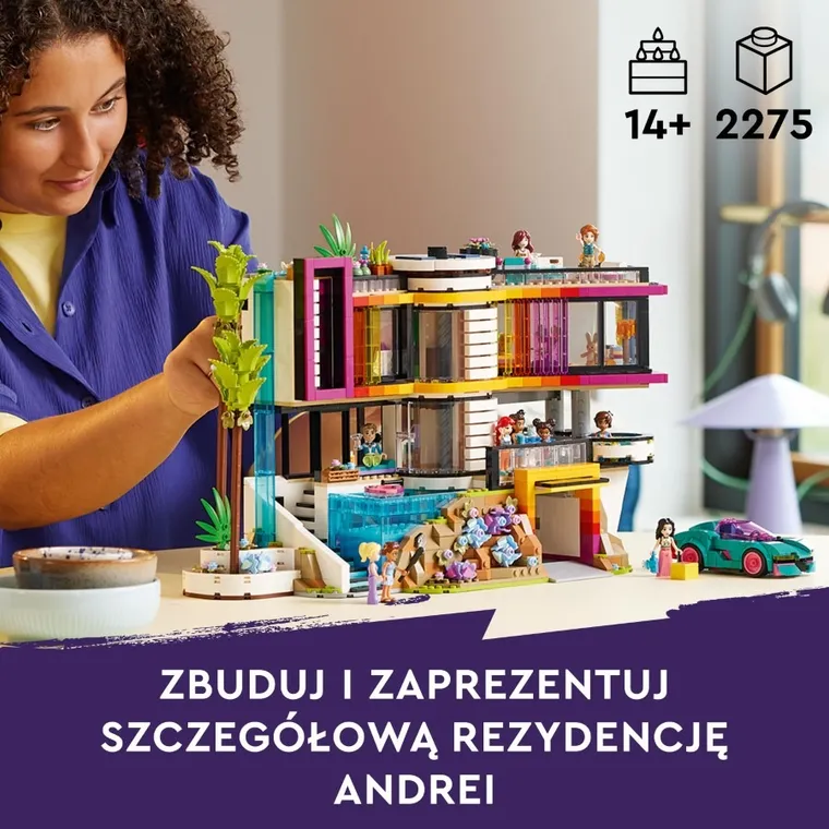LEGO Friends, Nowoczesna rezydencja Andrei, 42639