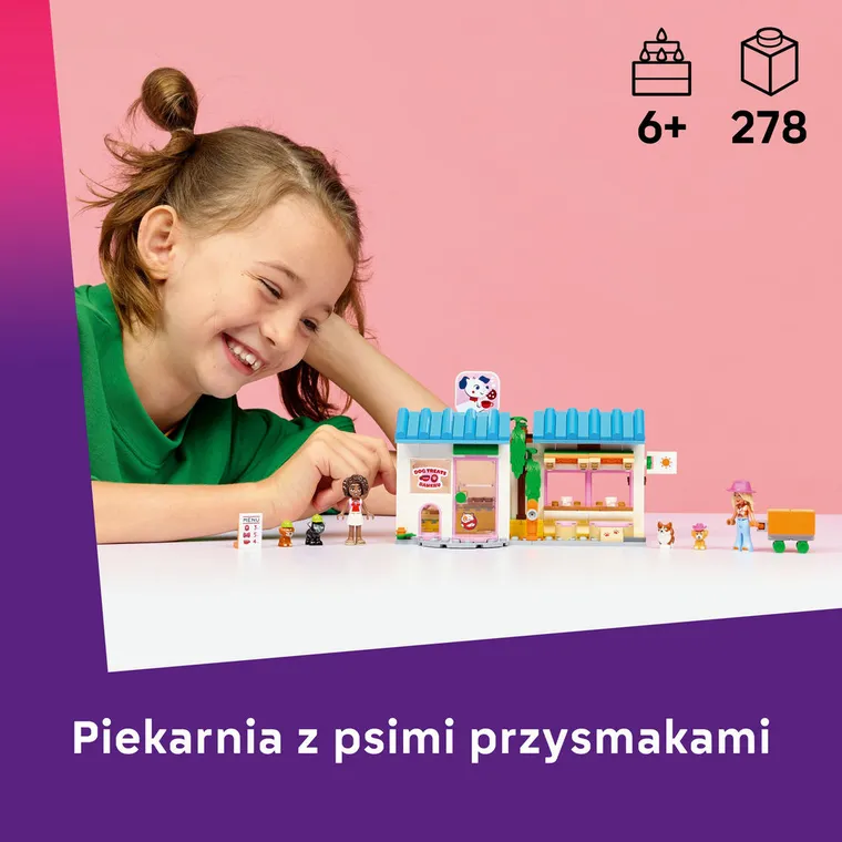 LEGO Friends, Piekarnia z psimi przysmakami, 42677