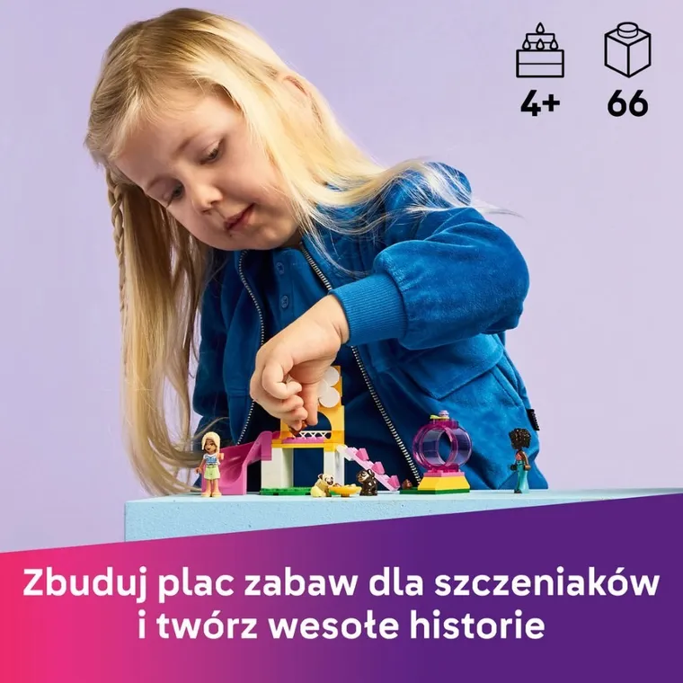 LEGO Friends, Plac zabaw dla szczeniaczków, 42665