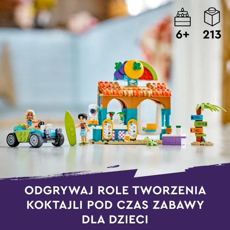 LEGO Friends, Plażowa budka z koktajlami, 42625