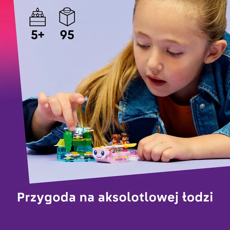 LEGO Friends, Przygoda na aksolotlowej łodzi, 42681