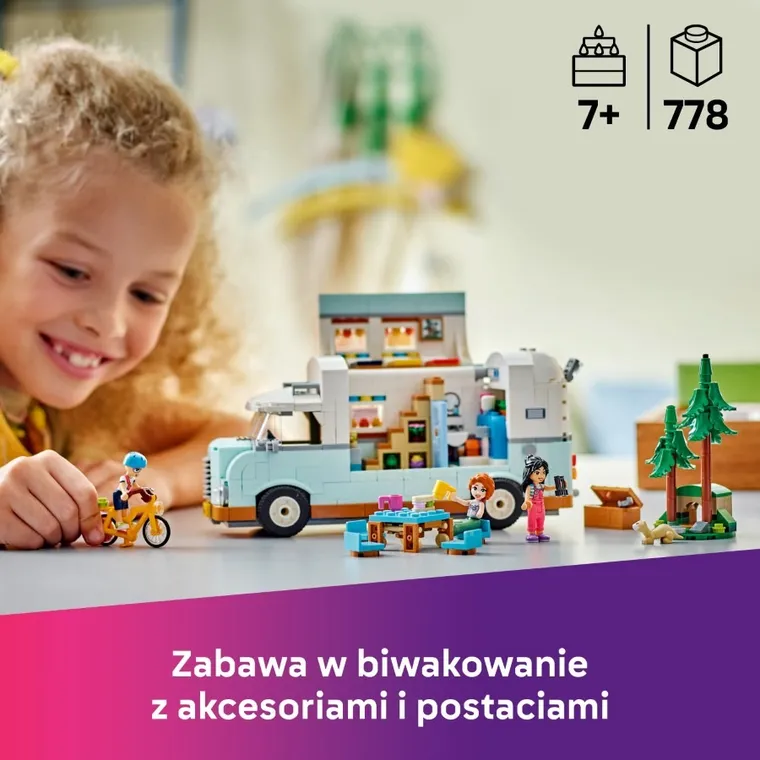 LEGO Friends, Przygoda w kamperze przyjaciół, 42663