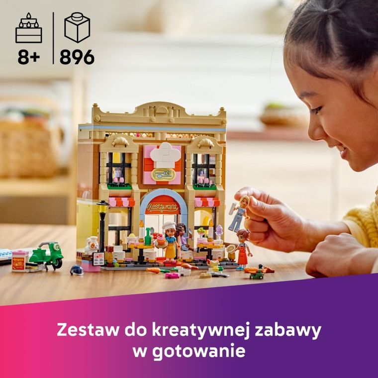 LEGO Friends, Restauracja i szkoła gotowania, 42655