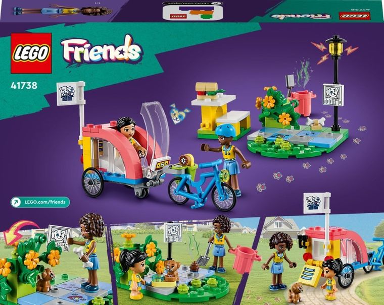 LEGO Friends, Rower do ratowania psów, 41738