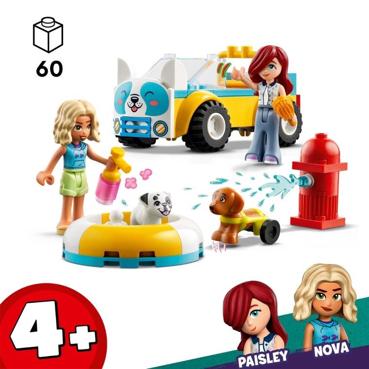 LEGO Friends, Samochód do pielęgnacji psów, 42635