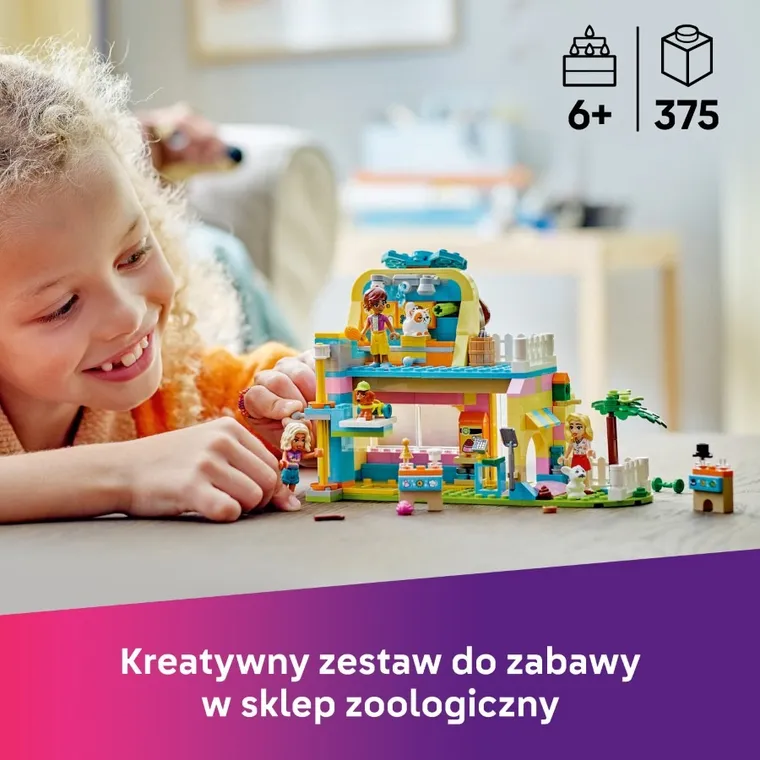 LEGO Friends, Sklep z akcesoriami dla zwierząt, 42650