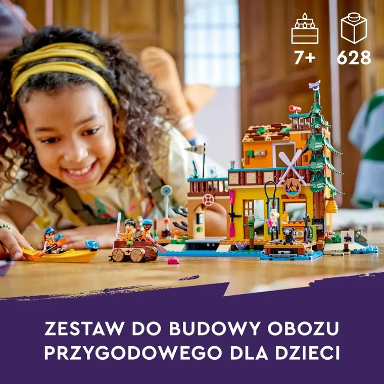 LEGO Friends, Sporty wodne na obozie kempingowym, 42626