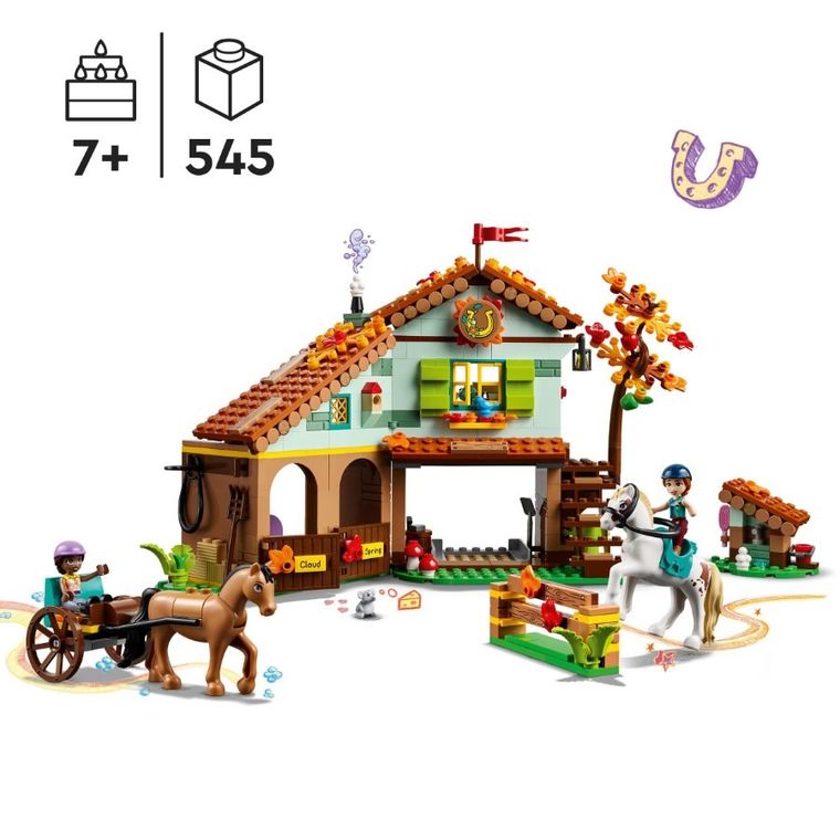 LEGO Friends, Stajnia Autumn, 41745