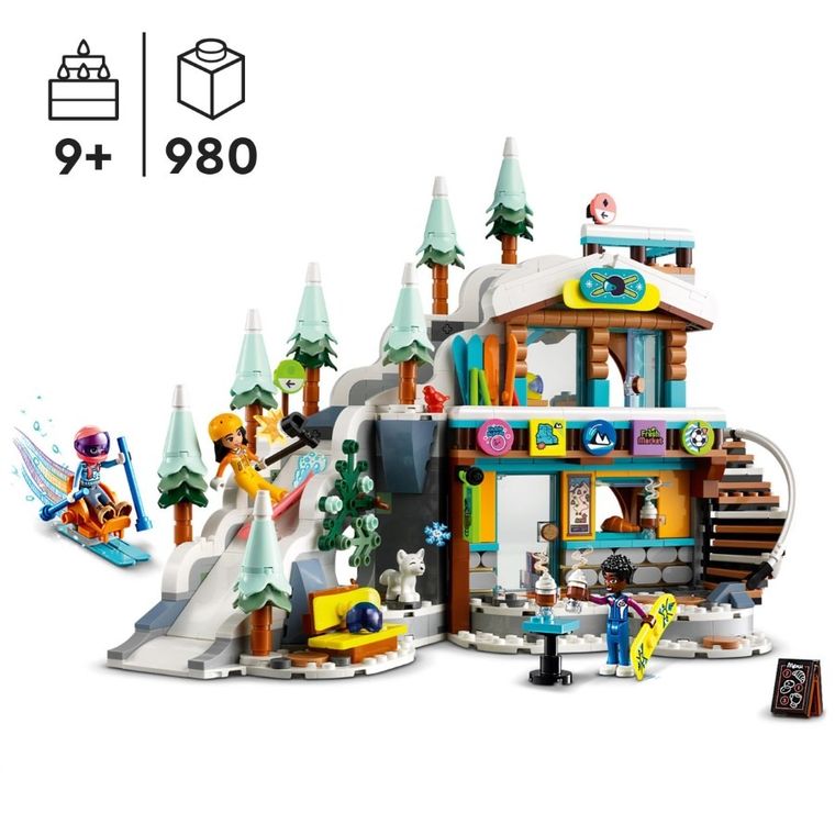 LEGO Friends, Stok narciarski i kawiarnia, 41756