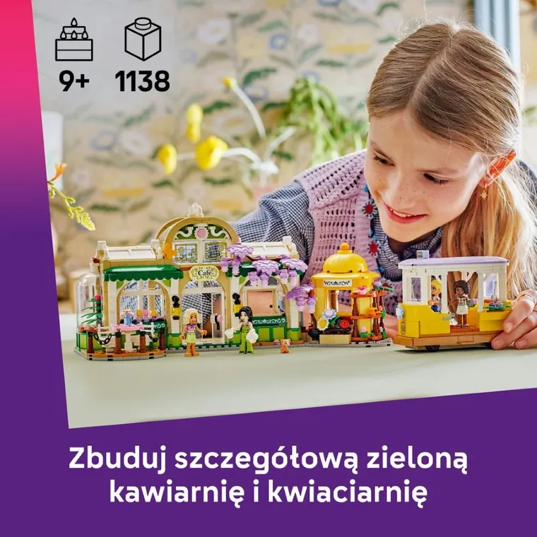 LEGO Friends, Zielona kawiarnia i kwiaciarnia, 42671