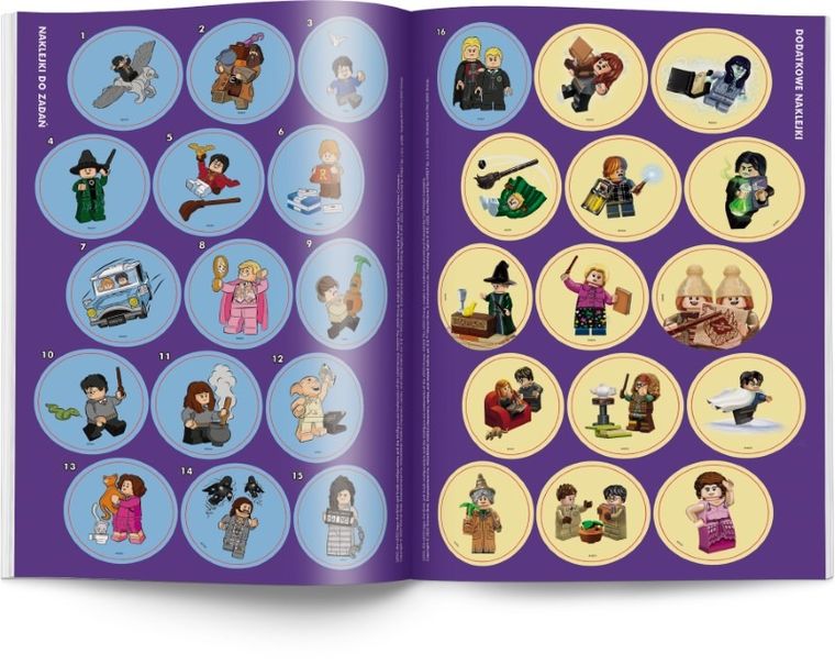 LEGO Harry Potter. Kolorowanka z naklejkami