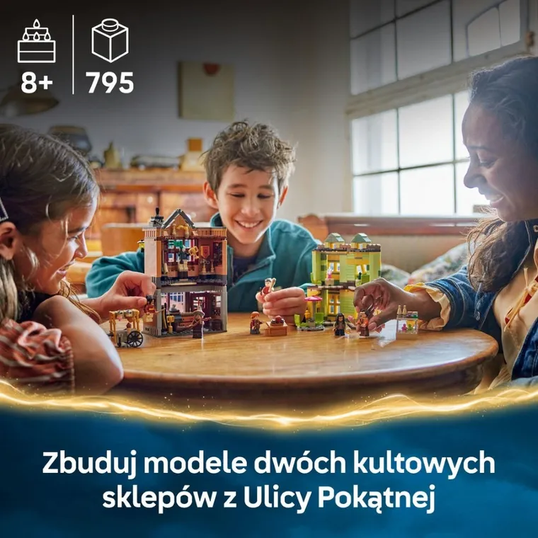 LEGO Harry Potter, Markowy sprzęt do quidditcha i lodziarnia, 76452