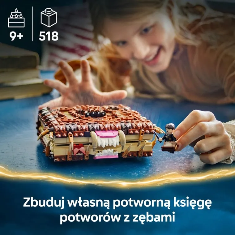 LEGO Harry Potter, Potworna księga potworów z zębami, 76449