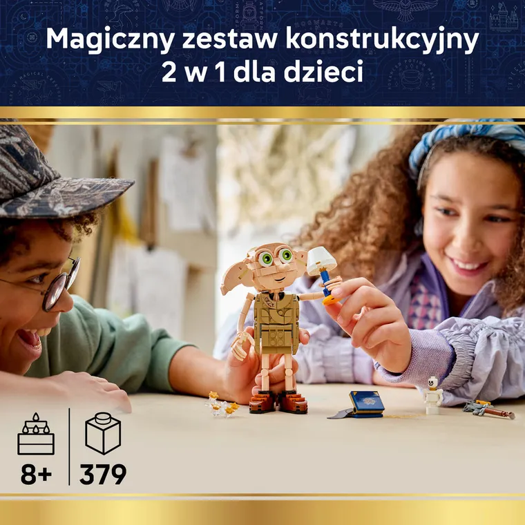 LEGO Harry Potter, Wolny skrzat Zgredek, 76469