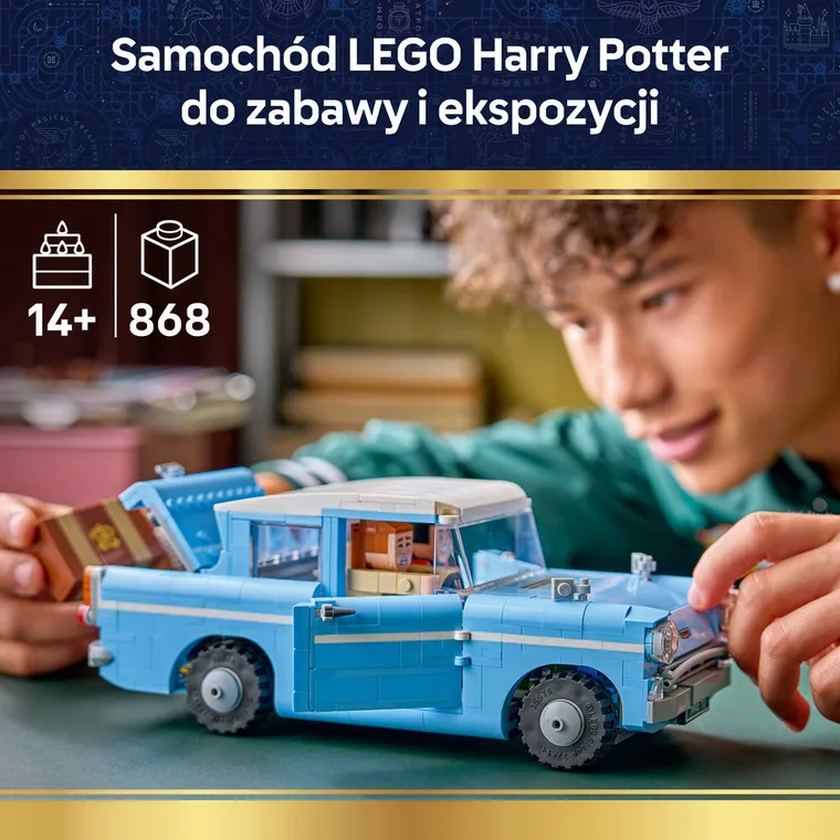 LEGO Harry Potter, Zaczarowany latający Ford Anglia, 76470