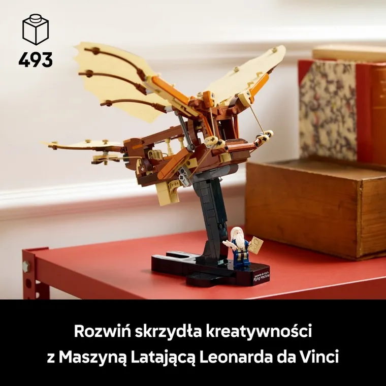 LEGO Icons, Maszyna latająca Leonarda da Vinci, 10363