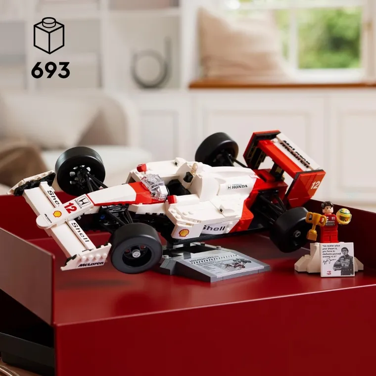 LEGO Icons, McLaren MP4/4 i Ayrton Senna, 10330