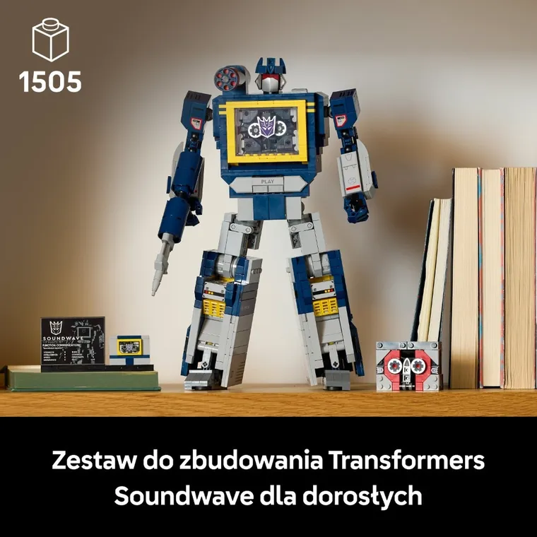 LEGO Icons, Transformers: Soundwave, 10358