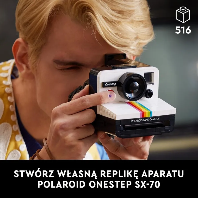 LEGO Ideas, Aparat Polaroid OneStep SX-70, 21345