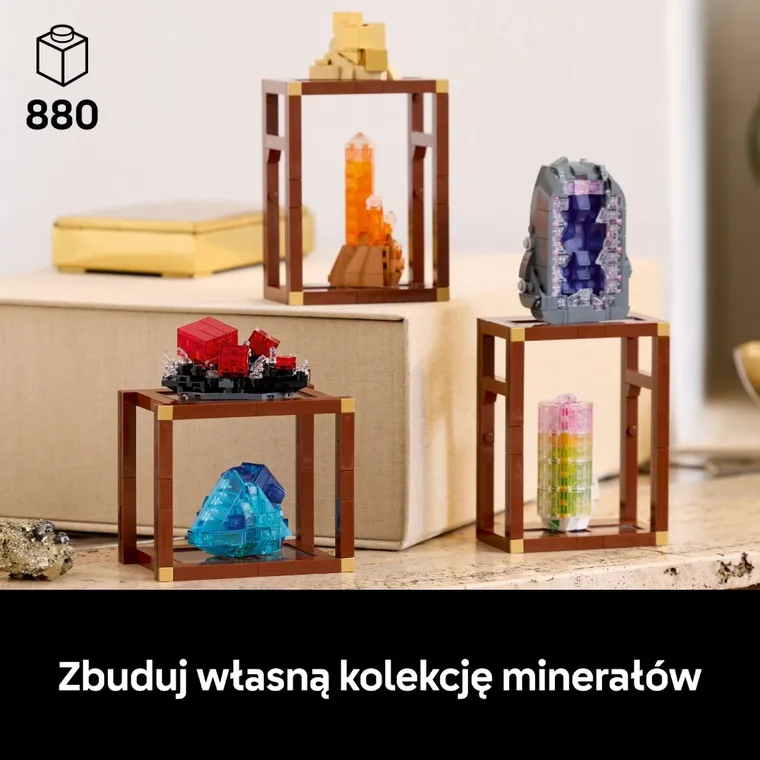 LEGO Ideas, Kolekcja minerałów, 21362
