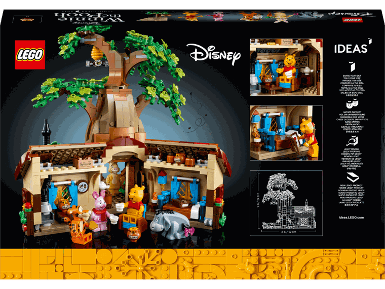 LEGO Ideas, Kubuś Puchatek, 21326