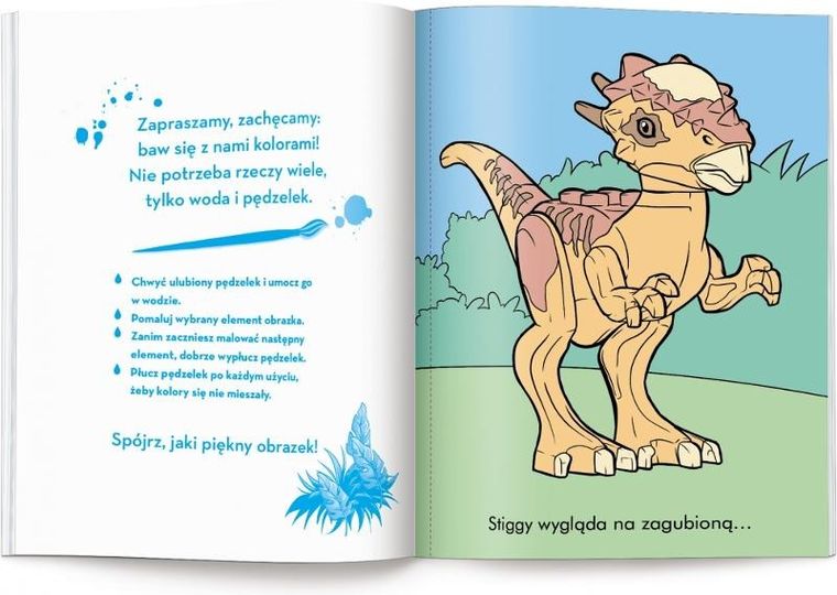 LEGO Jurassic World. Malowanka wodna