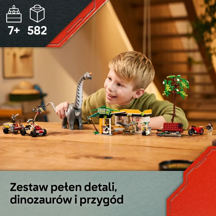 LEGO Jurassic World, Na tropie tytanozaura i raptora, 76973