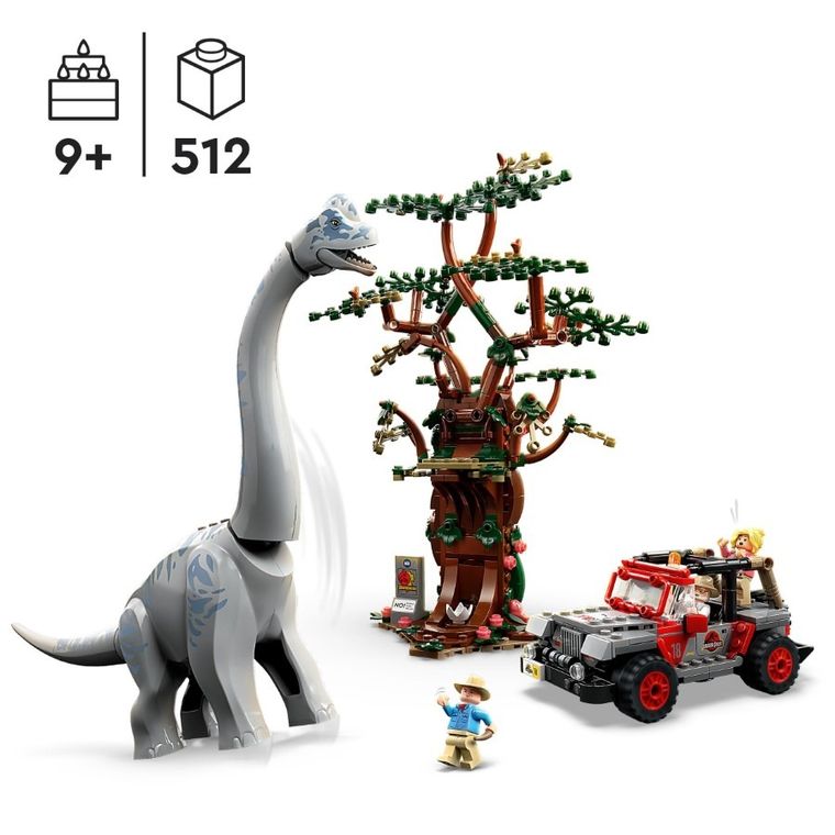 LEGO Jurassic World, Odkrycie brachiozaura, 76960