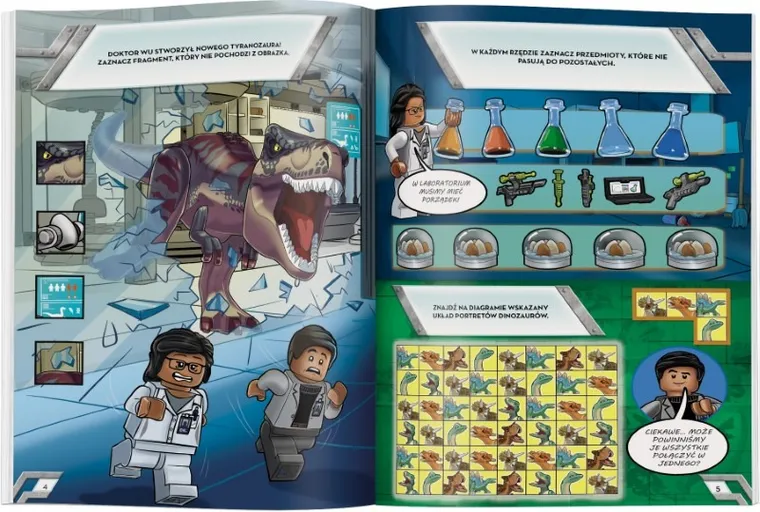 LEGO Jurassic World. Sekrety dinolaboratorium