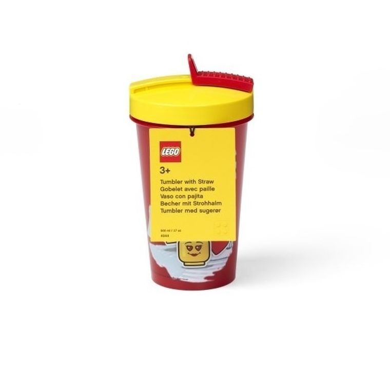LEGO, Kubek ze słomką - Girl