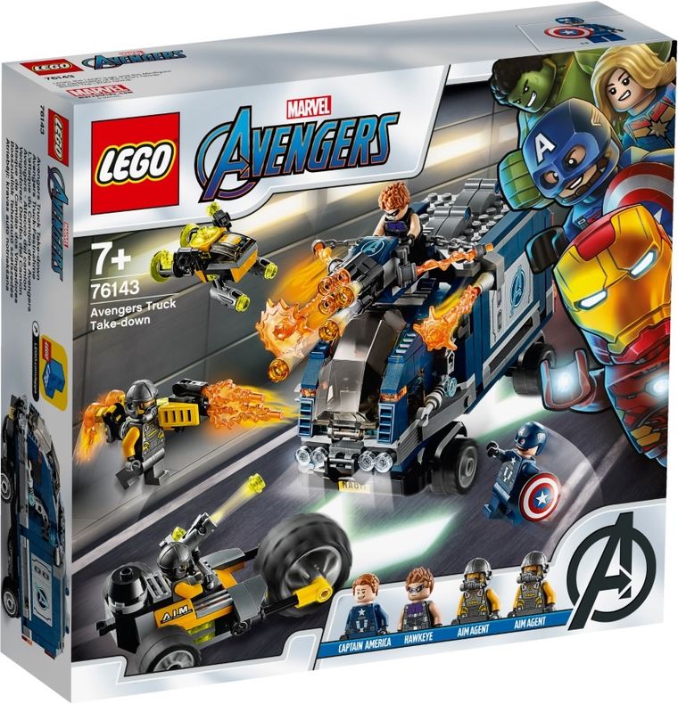 LEGO Marvel, Avengers: Zatrzymanie ciężarówki, 76143