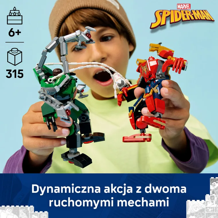 LEGO Marvel, Bitwa mechów: Spider-Man kontra Doc Ock, 76338