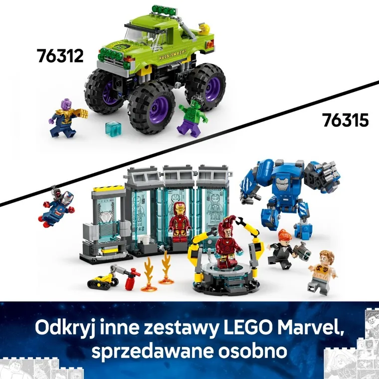 LEGO Marvel, Laboratorium Iron Mana: Zbrojownia, 76315