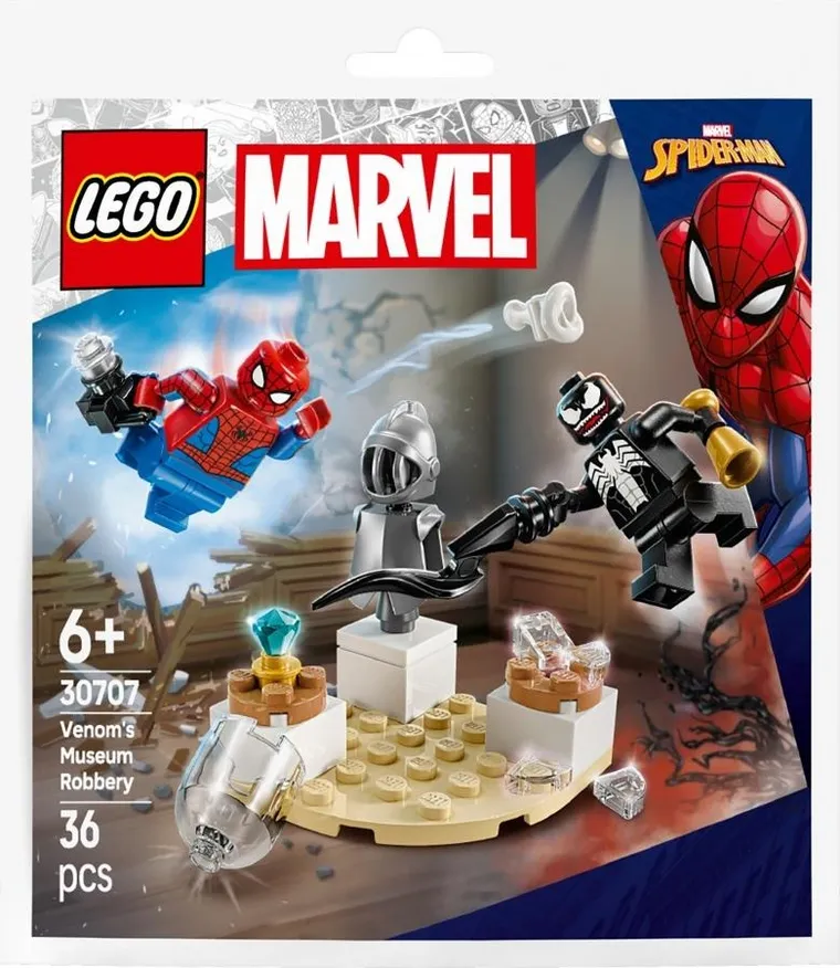 LEGO Marvel, Napad Venoma na muzeum, 30707