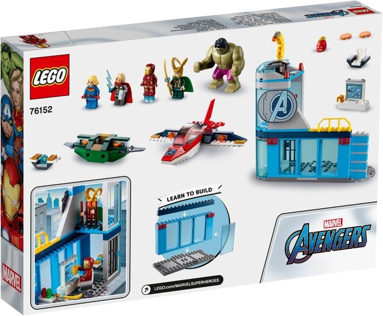 LEGO Marvel Super Heroes, Avengers - Gniew Lokiego, 76152