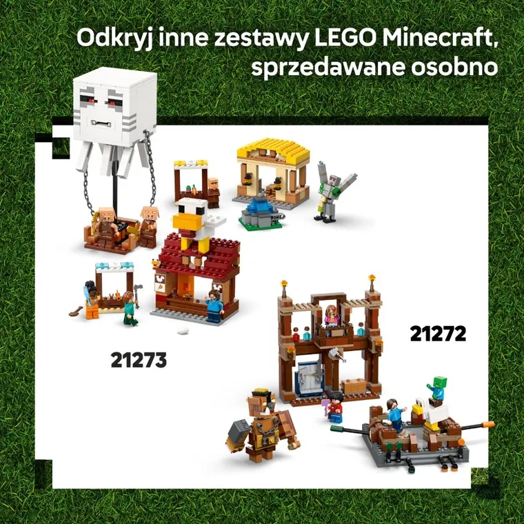 LEGO Minecraft, Atak balonowego Ghasta na wioskę, 21273